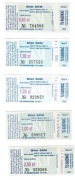 5 Biletów SKM, Trójmiasto - różne bilety/lata 90te