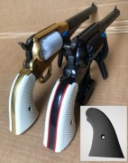 Remington 1858 Pietta okładka rękojeści z fakturą kość słoniowa z PETG