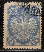 OA Bośni Mi 22 kas.  Orzeł dwugłowy z koroną 2 Kr
