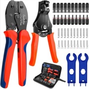 Zestaw MC4 szczypce zaciskowe + ściągacz izolacji