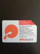 Karta telefoniczna magnetyczna TELECOM Italy 
