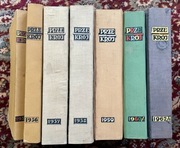 "Przekrój" - roczniki 1955, 56, 57, 58, 59, 60/61, 62/63