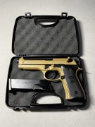 Pistolet WELL Beretta ASG CO2 M92 - Tan