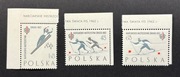 Fi A1149a - A1151a ** Narciarskie Mistrz. Świata - znaczki z bloku L589