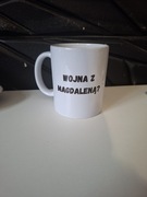 Kubek biały z  imieniem z humorem 