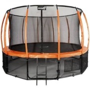 Trampolina Ogrodowa 487cm/16ft pomarańczowa Maxy C