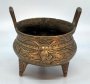 Kociołek z brązu, chiński N.1.12.