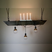 Lampa drewniana ZERO WASTE