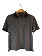 Koszulka polo Michael Kors szara z logiem kropki XL xxl