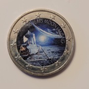 2 euro kolor MOTYW 178 KOSMOS LAKIEROWANE