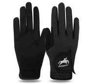 Rękawiczki Jeździeckie Do Jazdy konnej Czarne S