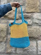 Torebka Shopperka szydelkowa handmade 