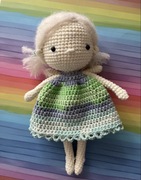Wróżka zrobiona na szydełku crochet fairy