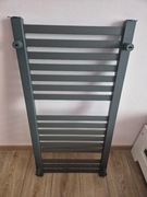 Grzejnik łazienkowy drabinkowy 95x48 cm antracyt, jak nowy.