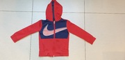 Bluza Nike czerwona z kapturem rozm. 98-104 wiek 3-4 lata