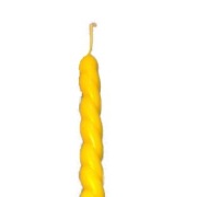Długa świeca 29cm z naturalnego wosku pszczelego