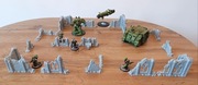 Zestaw Ruin do Gier bitewnych Warhammer 40k, Necromunda i inne(druk3d)