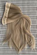 Naturalny blond chłodny odcień włosy doczepiane na żyłce flip in