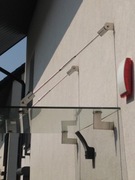 Zadaszenie szklane 160x90 cm