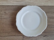 Porcelanowy talerz śniadaniowy deserowy z okresu PRL Wałbrzych ø 19 cm