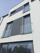 BALUSTRADA SZKLANA NA ROTULACH