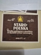 Etykieta kolekcjonerska prl 