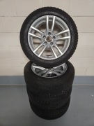 Felgi BMW/Rial X10 17 cali 5x120 z oponami Fulda 225/55 R17 || 2szt.