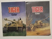Janusz Ledwoch- Tiger color część 1 i 2- wydawnictwo Militaria 1996 rok