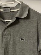 szara koszulka polo LACOSTE roz 36