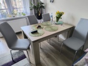 Stół solidny +4 krzesła  