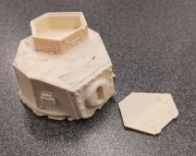 "Stuart" M2A4 wieża 1:35 żywica  