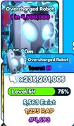 Tap Simulator - Overcharged Robot Secret III