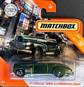 Matchbox '41 CADILLAC SERIES 62 CONVERTIBLE  