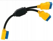 OBD2 rozdzielacz przedłużka 1do2 16pin