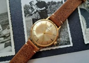 Glashutte niemiecki zegarek vintage koperta złoto 20 um