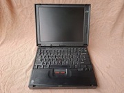 Stary retro laptop IBM 380XD type 2635
