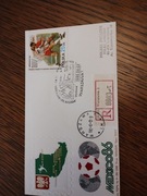 Piłka nożna - Filatel. - Karta okolicz 6 MEXICO 86