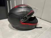 Kask HJC F70 Feron black/red rozmiar XL jak nowy blenda pinlock