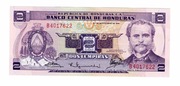 HONDURAS 2 LEMPIRAS 1976 P61