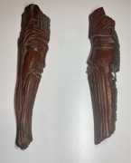 rzeźby BRODACZE 1987 do studia barberskiego drewno