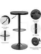 Hokery krzesło kuchenne drewniane siedzisko. Krzesło barowe kuchenne