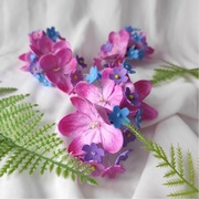 Różowe spinki do włosów, kokardki różowe , ozdoby do włosów na prezent