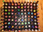 XXXXL Wielki zestaw lakiery, lampa UV, hybrydy naklejki ozdoby do paznokci 