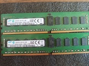 2x 8GB DDR4 ECC REG RAM Samsung M393A1G40DB0-CPB2Q – łącznie 16GB