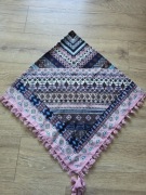 Chusta apaszka  damska róż 