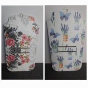 Dwustronna podkładka pod kalendarz zdzierak decoupage