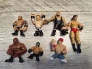 Figurki Zapaśnicy WWE Mattel 7 sztuk 