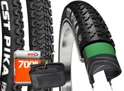 Dwie Opony CST Pika 700x32C czarna drut