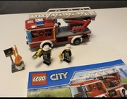 LEGO City 60107 Wóz strażacki z drabiną, komplet z instrukcją