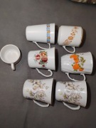 Lubiana Wawel Chodzież zestaw kubkii PRL 